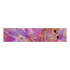 Marbling Abstract Layers Velvet Scrunchie by kaleidomarblingart