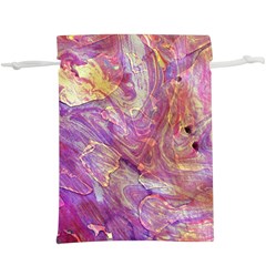 Marbling Abstract Layers  Lightweight Drawstring Pouch (xl)