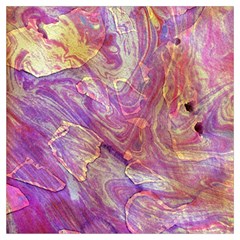 Marbling Abstract Layers Long Sheer Chiffon Scarf 