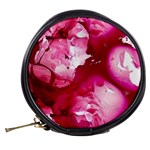 Peonie On Marbling Patterns Mini Makeup Bag Back