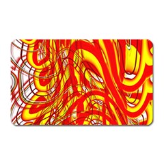 Fire On The Sun Magnet (rectangular) by ScottFreeArt