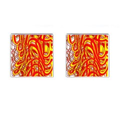 Fire On The Sun Cufflinks (square) by ScottFreeArt