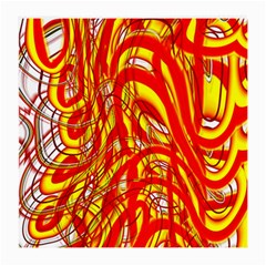 Fire On The Sun Medium Glasses Cloth by ScottFreeArt