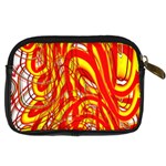 Fire On The Sun Digital Camera Leather Case Back