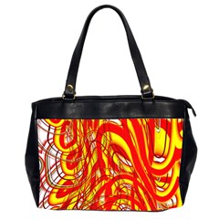 Fire On The Sun Oversize Office Handbag (2 Sides)