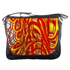 Fire On The Sun Messenger Bag by ScottFreeArt