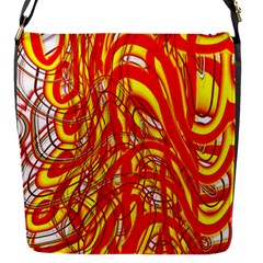 Fire On The Sun Flap Closure Messenger Bag (s) by ScottFreeArt