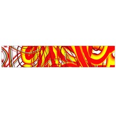 Fire On The Sun Large Flano Scarf 