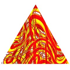 Fire On The Sun Wooden Puzzle Triangle