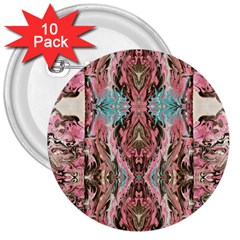 Paola De Giovanni- Marbling Art Viii 3  Buttons (10 Pack)  by kaleidomarblingart