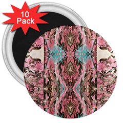 Paola De Giovanni- Marbling Art Viii 3  Magnets (10 Pack) 