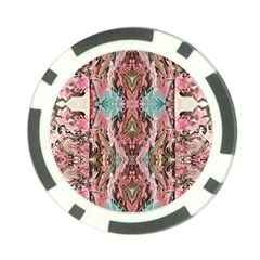 Paola De Giovanni- Marbling Art Viii Poker Chip Card Guard by kaleidomarblingart