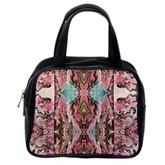 Paola De Giovanni- Marbling Art Viii Classic Handbag (one Side)