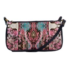 Paola De Giovanni- Marbling Art Viii Shoulder Clutch Bag