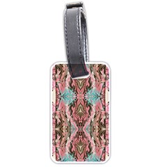 Paola De Giovanni- Marbling Art Viii Luggage Tag (one Side) by kaleidomarblingart