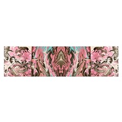 Paola De Giovanni- Marbling Art Viii Satin Scarf (oblong)