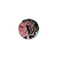 Paola De Giovanni-dragons Fire Iii 1  Mini Buttons by kaleidomarblingart