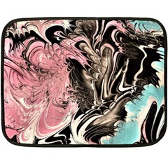 Paola De Giovanni-dragons Fire Iii Fleece Blanket (mini)