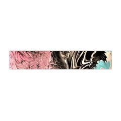 Paola De Giovanni-dragons Fire Iii Flano Scarf (mini) by kaleidomarblingart