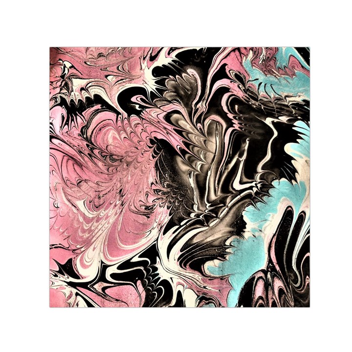 Paola De Giovanni-dragons Fire Iii Small Satin Scarf (Square)