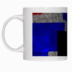 Abstract Tiles  White Mugs by essentialimage