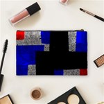 Abstract Tiles  Cosmetic Bag (Medium) Back