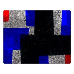 Abstract Tiles  Double Sided Flano Blanket (large)  by essentialimage