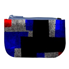 Abstract Tiles  Large Coin Purse by essentialimage