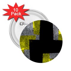 Abstract Tiles 2.25  Buttons (10 pack) 