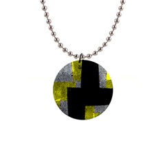 Abstract Tiles 1  Button Necklace