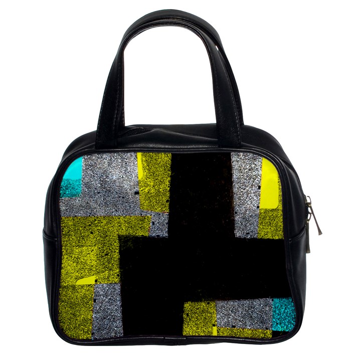 Abstract Tiles Classic Handbag (Two Sides)