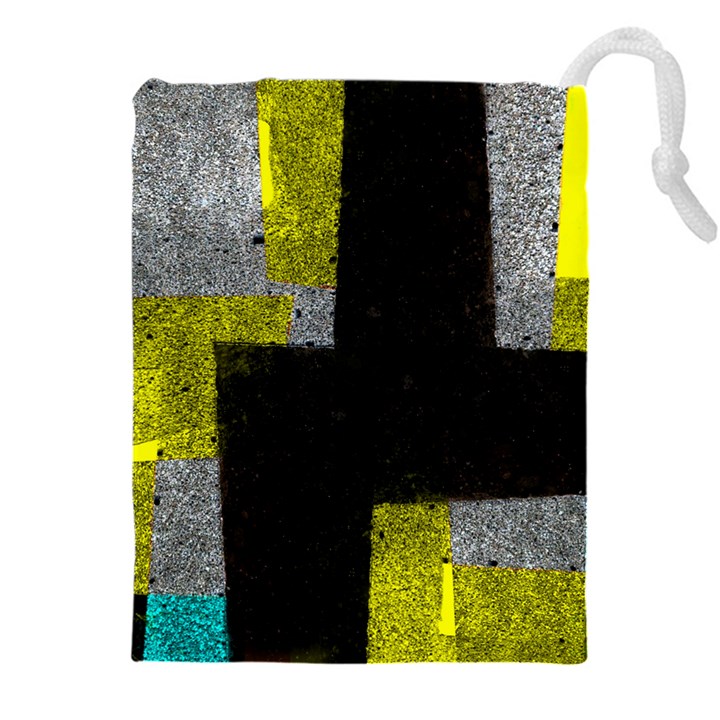 Abstract Tiles Drawstring Pouch (4XL)