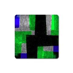 Abstract Tiles Square Magnet by essentialimage