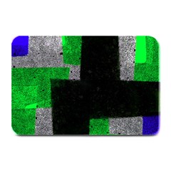 Abstract Tiles Plate Mats by essentialimage