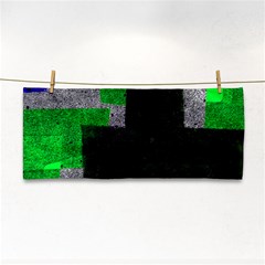 Abstract Tiles Hand Towel by essentialimage