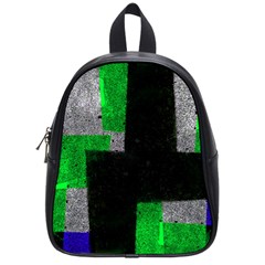 Abstract Tiles School Bag (small) by essentialimage