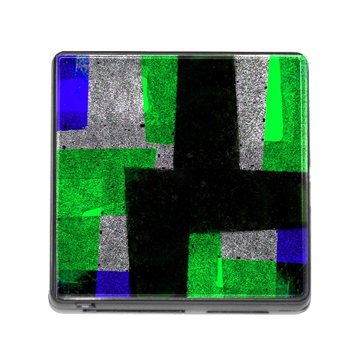 Abstract Tiles Memory Card Reader (Square 5 Slot)