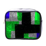 Abstract Tiles Mini Toiletries Bag (One Side) Front