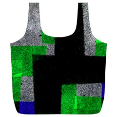 Abstract Tiles Full Print Recycle Bag (xl) by essentialimage