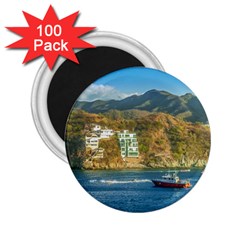 Taganga Bay Landscape, Colombia 2 25  Magnets (100 Pack)  by dflcprintsclothing