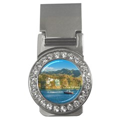 Taganga Bay Landscape, Colombia Money Clips (cz)  by dflcprintsclothing