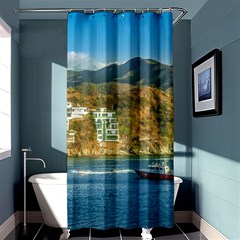 Taganga Bay Landscape, Colombia Shower Curtain 36  X 72  (stall)  by dflcprintsclothing