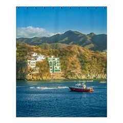 Taganga Bay Landscape, Colombia Shower Curtain 60  X 72  (medium)  by dflcprintsclothing