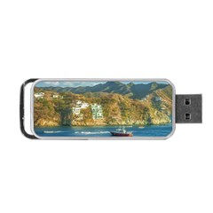 Taganga Bay Landscape, Colombia Portable Usb Flash (one Side) by dflcprintsclothing