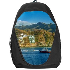 Taganga Bay Landscape, Colombia Backpack Bag