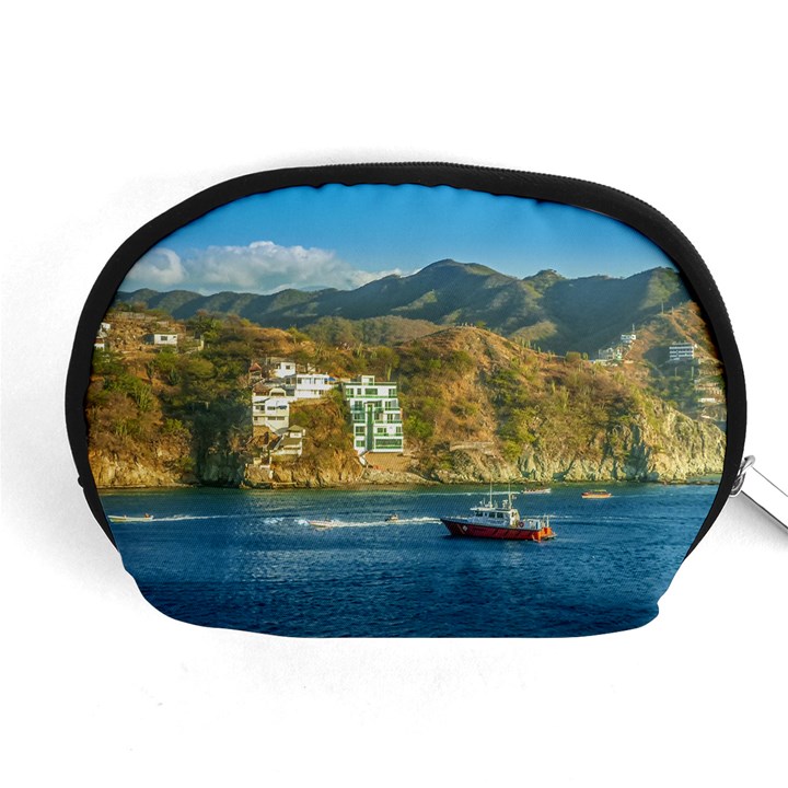 Taganga Bay Landscape, Colombia Accessory Pouch (Medium)