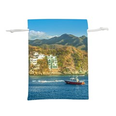 Taganga Bay Landscape, Colombia Lightweight Drawstring Pouch (m) by dflcprintsclothing