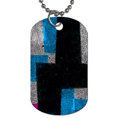 Abstract Tiles Dog Tag (two Sides) by essentialimage