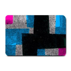 Abstract Tiles Small Doormat  by essentialimage