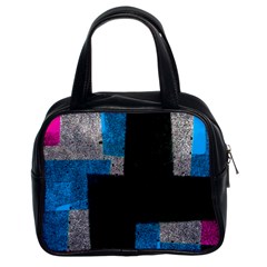 Abstract Tiles Classic Handbag (two Sides) by essentialimage